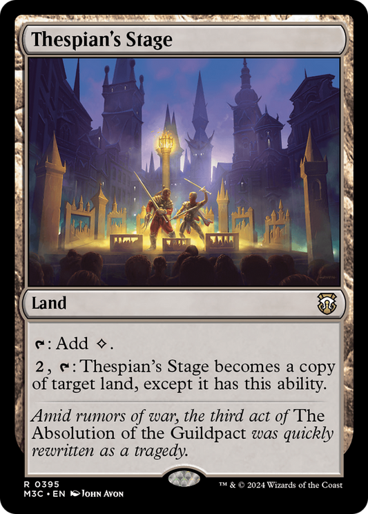 Thespian's Stage (M3C-395)