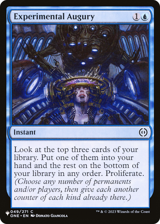 Experimental Augury (LIST-ONE-49)