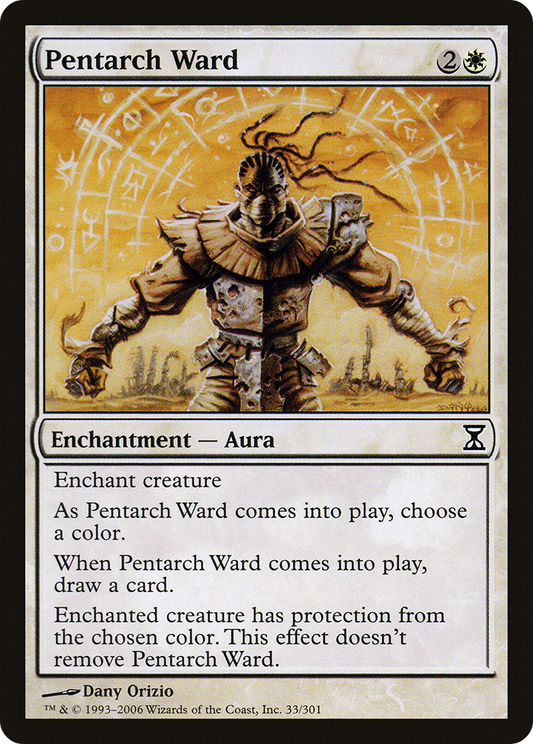 Pentarch Ward (TSP-033) (Foil)
