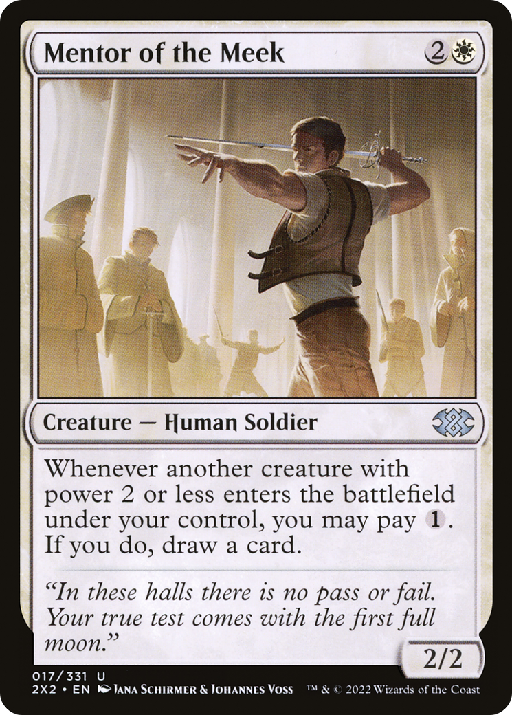 Mentor of the Meek (2X2-017) (Foil)