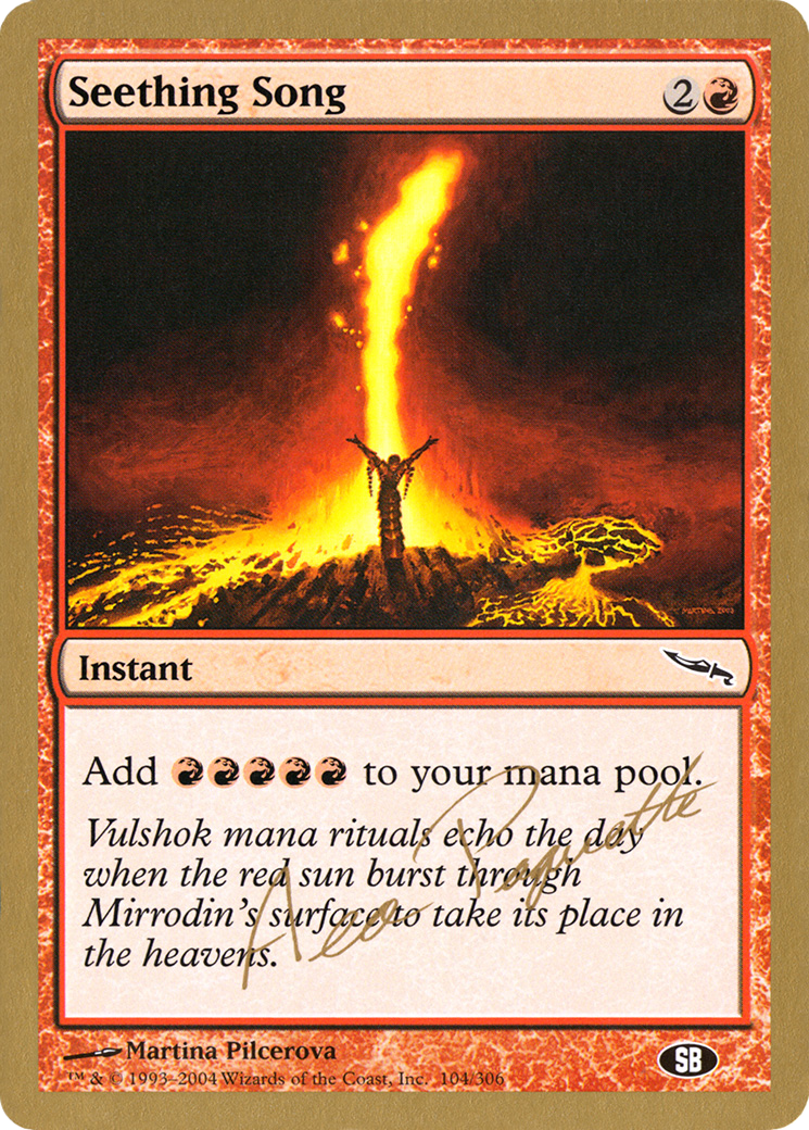 Seething Song (WC04-AP104SB)