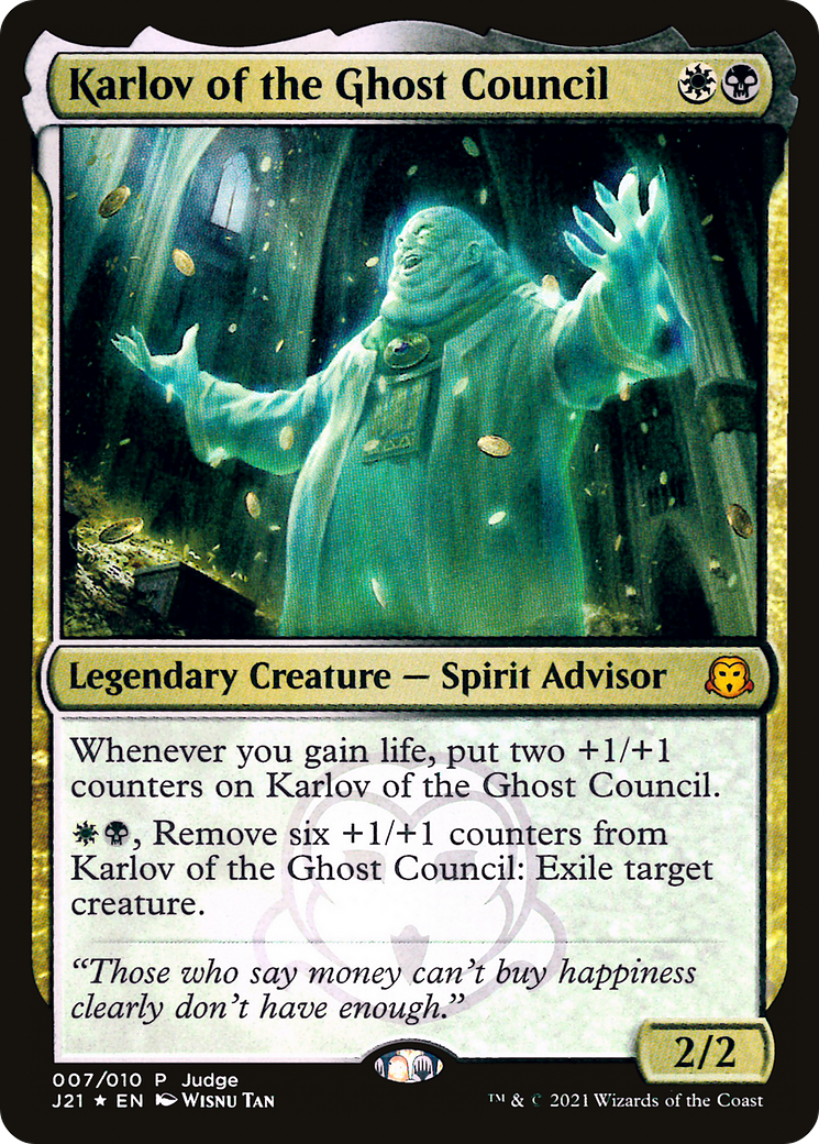 Karlov of the Ghost Council (JDG-007) (Foil)