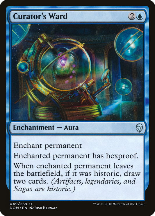 Curator's Ward (DOM-049) (Foil)