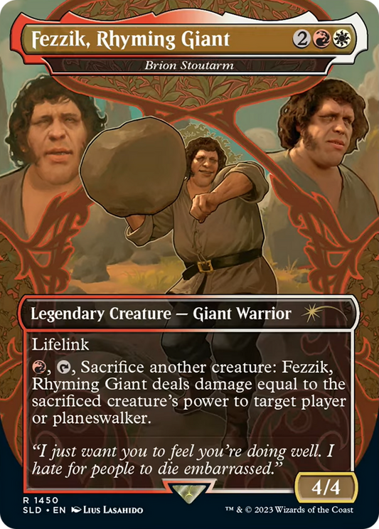Fezzik, Rhyming Giant / Brion Stoutarm (SLD-1450) (Borderless) (Foil)