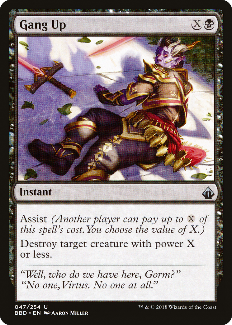 Gang Up (BBD-047) (Foil)