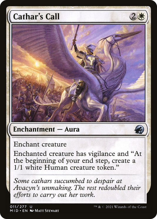 Cathar's Call (MID-011) (Foil)