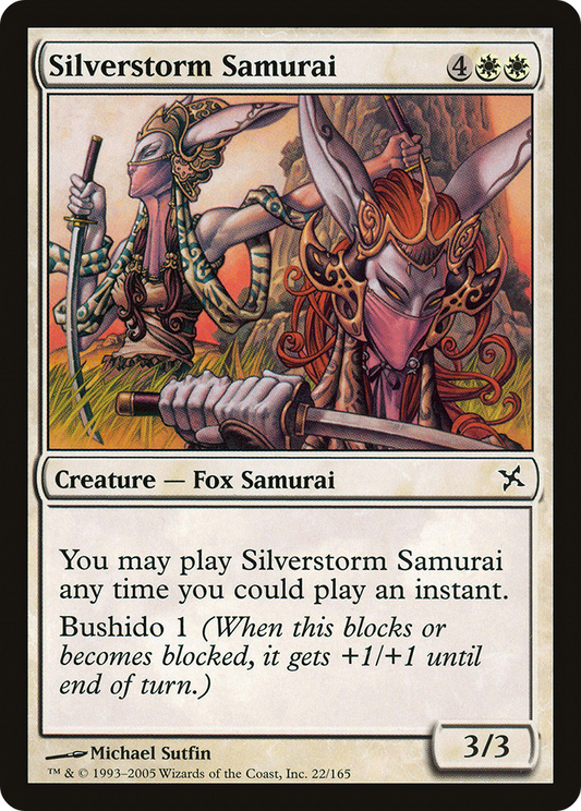 Silverstorm Samurai (BOK-022) (Foil)