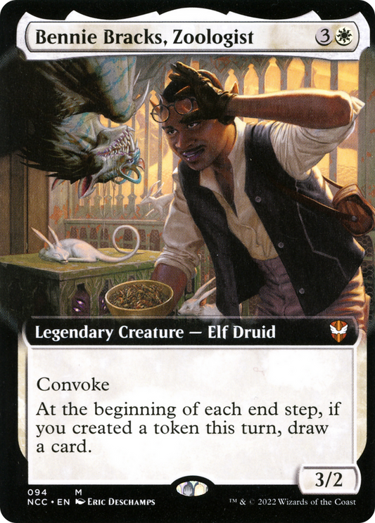Bennie Bracks, Zoologist (NCC-094) (Extended Art) (Foil)