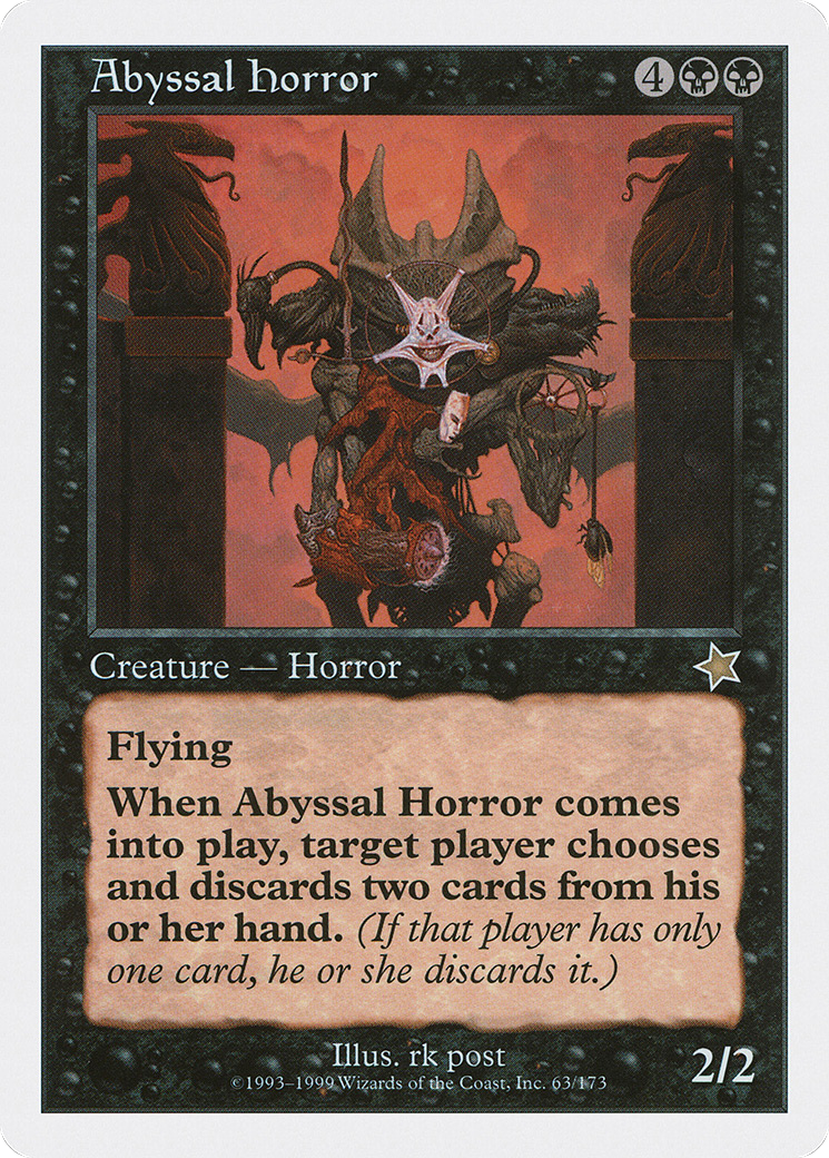 Abyssal Horror (S99-063)