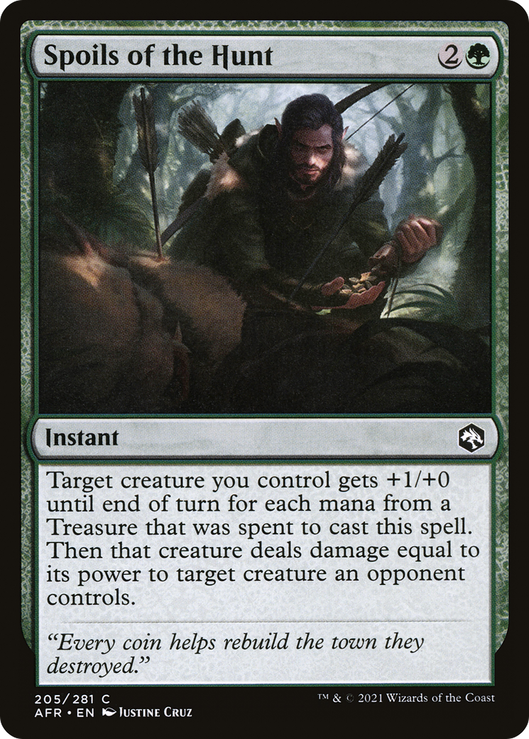 Spoils of the Hunt (AFR-205) (Foil)