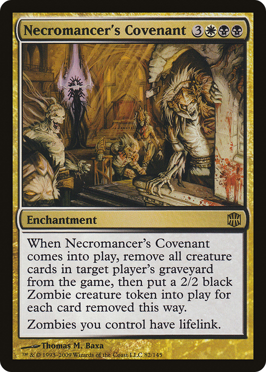 Necromancer's Covenant (ARB-082) (Foil)