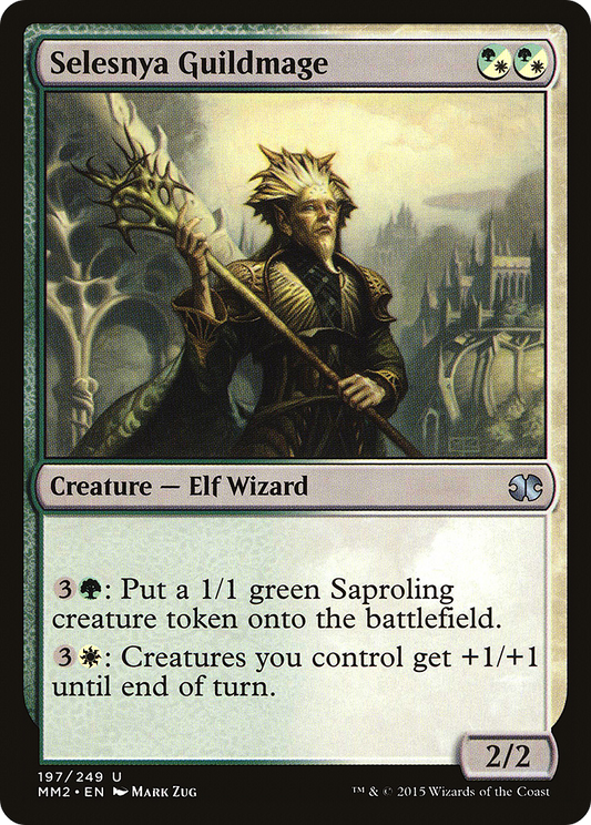 Selesnya Guildmage (MM2-197) (Foil)