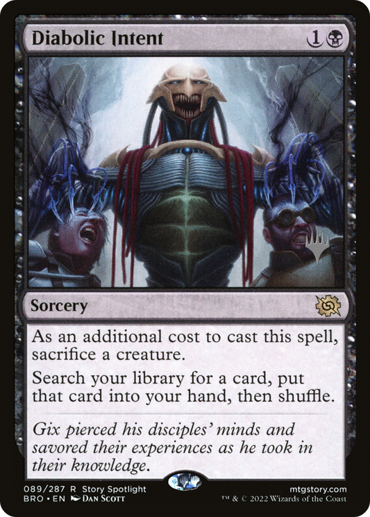 Diabolic Intent (PPBRO-89P) (Foil)