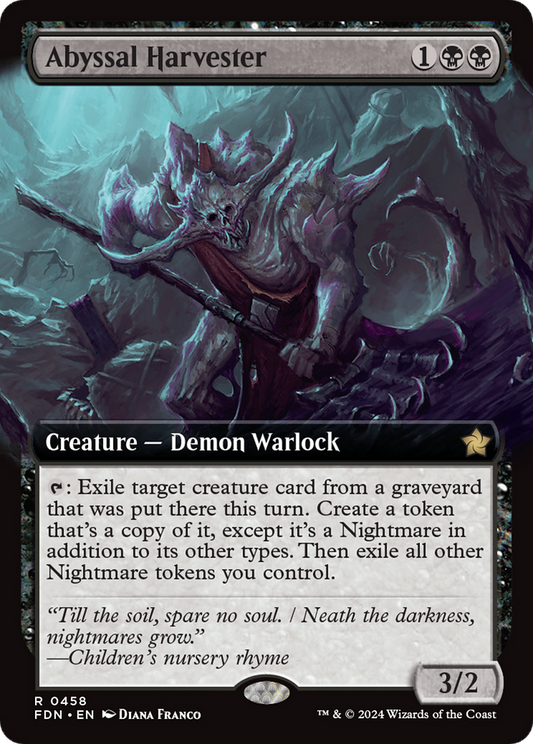 Abyssal Harvester (FDN-458) (Extended Art) (Foil)
