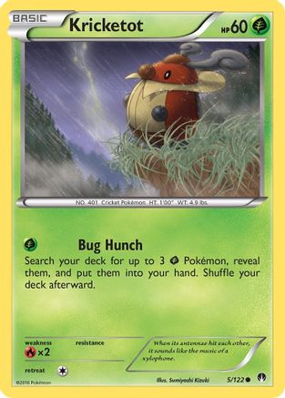 Kricketot (BKP-005) (Reverse Holofoil)