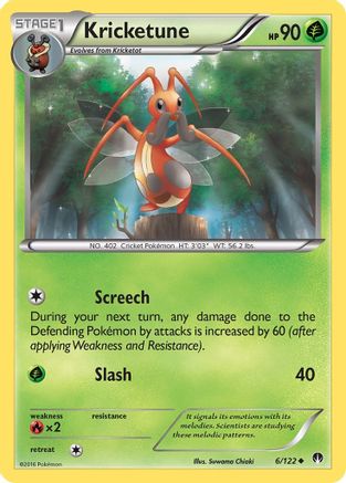 Kricketune (BKP-006) (Reverse Holofoil)