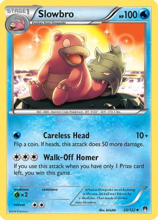 Slowbro (BKP-020) (Reverse Holofoil)