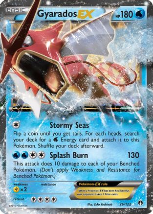 Gyarados EX (BKP-026) (Holofoil)