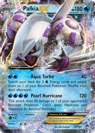Palkia EX (BKP-031) (Holofoil)