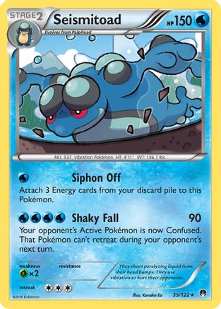 Seismitoad (BKP-035) (Reverse Holofoil)
