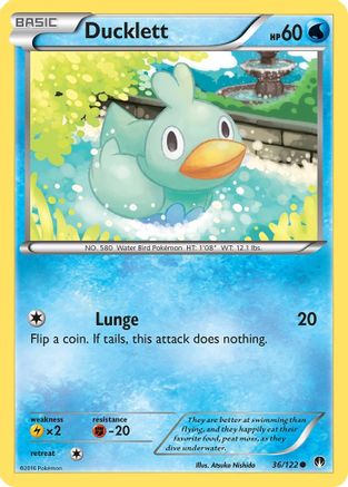Ducklett (BKP-036) (Reverse Holofoil)