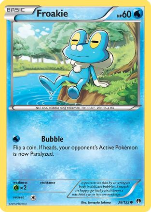 Froakie (BKP-038) (Reverse Holofoil)