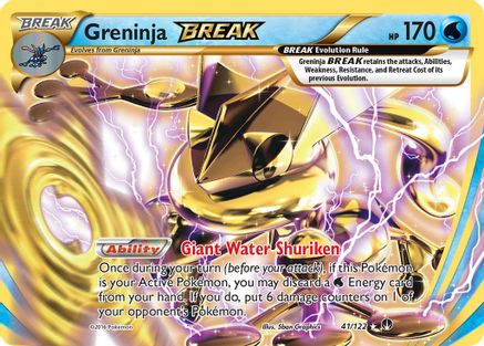 Greninja BREAK (BKP-041) (Holofoil)