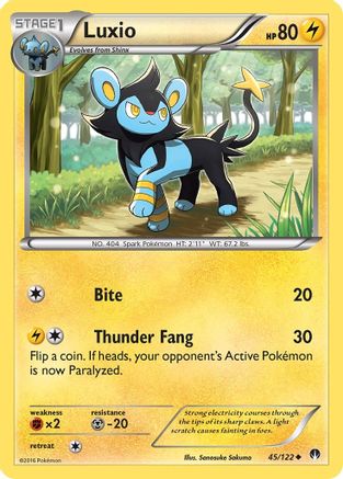 Luxio (BKP-045) (Reverse Holofoil)
