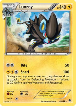 Luxray (BKP-046) (Reverse Holofoil)