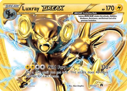 Luxray BREAK (BKP-047) (Holofoil)