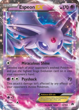 Espeon EX (BKP-052) (Holofoil)