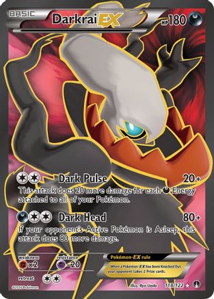 Darkrai EX (Full Art) (BKP-118) (Holofoil)