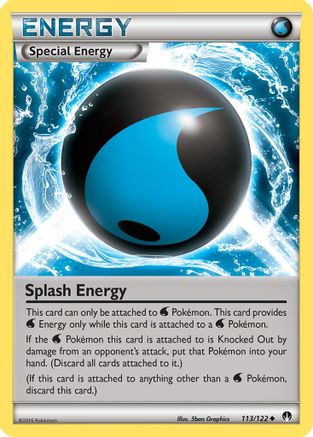 Splash Energy (BKP-113) (Reverse Holofoil)