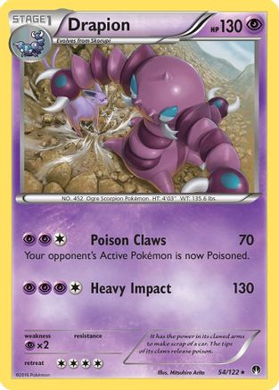 Drapion (BKP-054) (Reverse Holofoil)