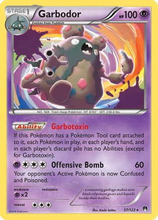 Garbodor (BKP-057) (Reverse Holofoil)