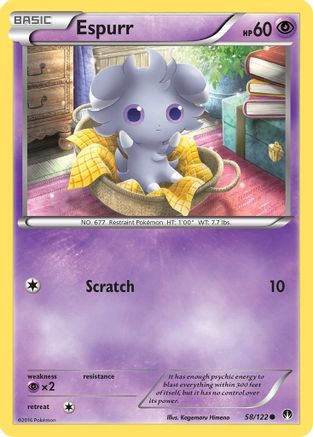 Espurr (BKP-058) (Reverse Holofoil)