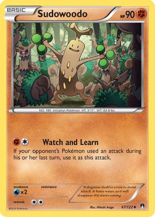Sudowoodo (BKP-067) (Reverse Holofoil)