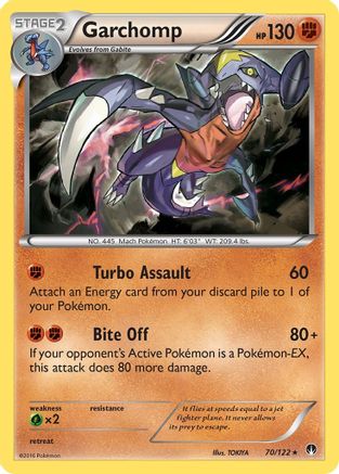 Garchomp (BKP-070) (Reverse Holofoil)
