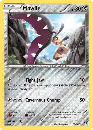 Mawile (BKP-078) (Reverse Holofoil)