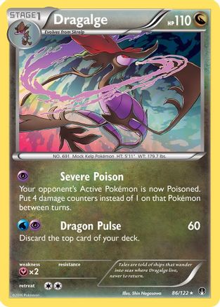 Dragalge (BKP-086) (Reverse Holofoil)