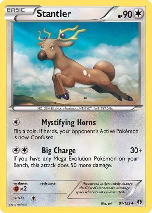 Stantler (BKP-091) (Reverse Holofoil)