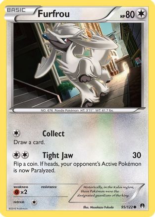 Furfrou (BKP-095) (Reverse Holofoil)