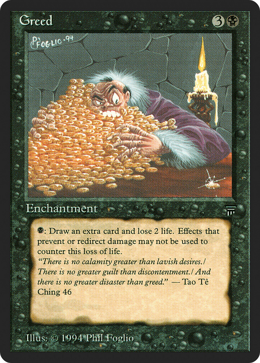 Greed (LEG-101)