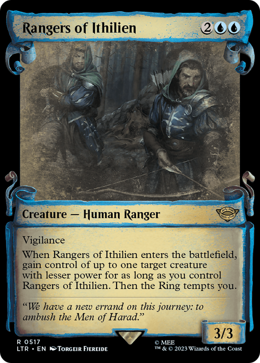 Rangers of Ithilien (LTR-517) (Showcase) (Scroll) (Foil)