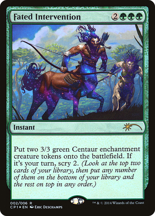 Fated Intervention (UMP-002) (Foil)