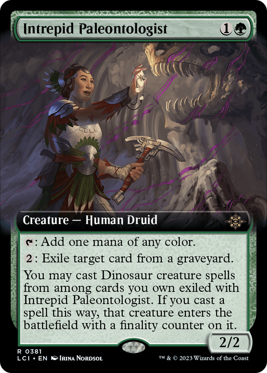 Intrepid Paleontologist (LCI-381) (Extended Art) (Foil)