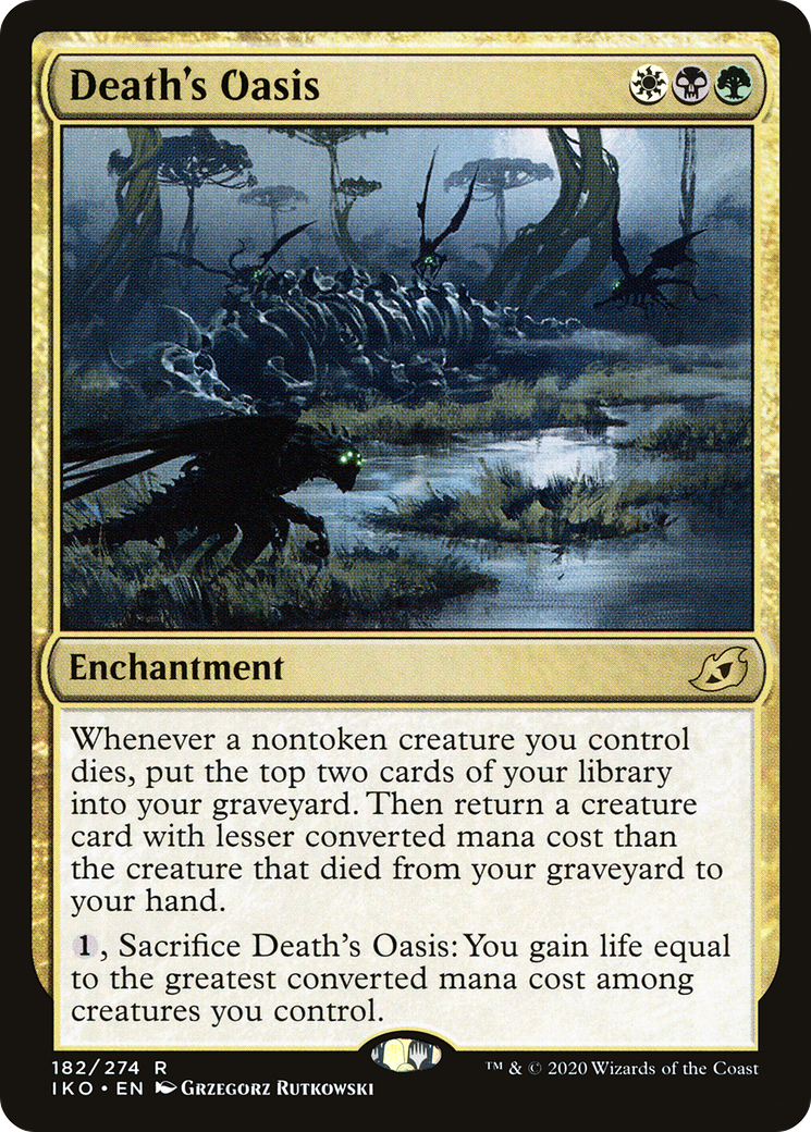 Death's Oasis (IKO-182) (Foil)