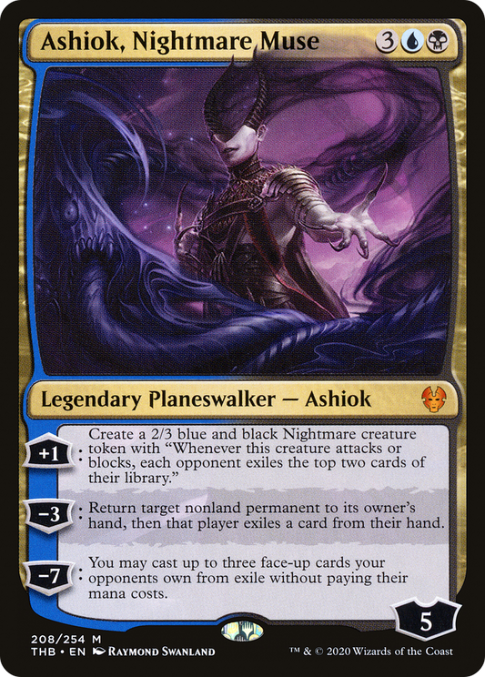 Ashiok, Nightmare Muse (THB-208) (Foil)
