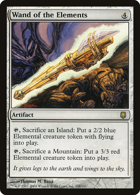 Wand of the Elements (DST-158) (Foil)
