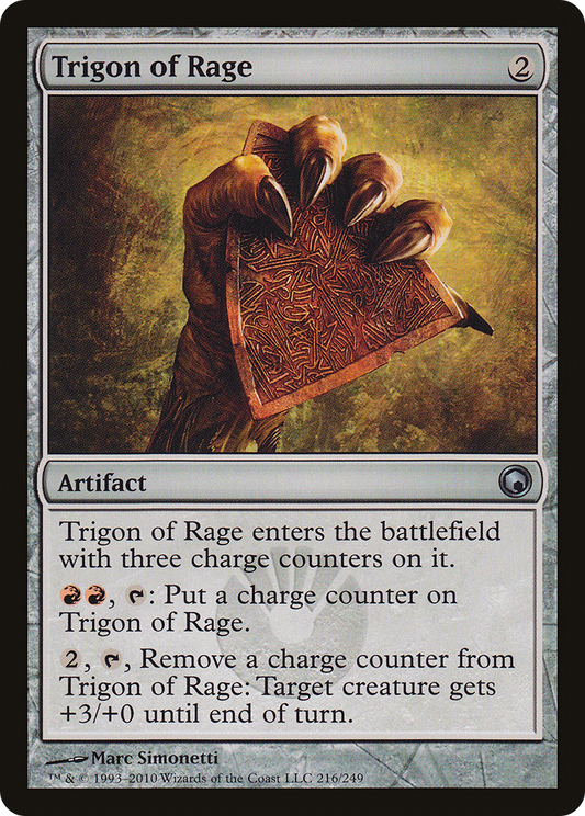 Trigon of Rage (SOM-216) (Foil)